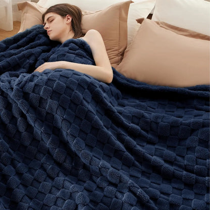 Stripe Pattern GentleSoft Blanket — Ultra Soft Cozy Decorative Throw for Living Room